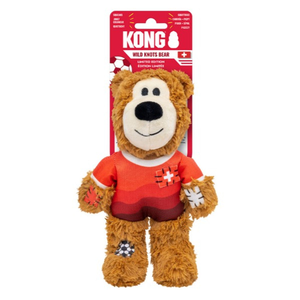 KONG Wild Knots Bear – Switzerland Football Limited Edition
