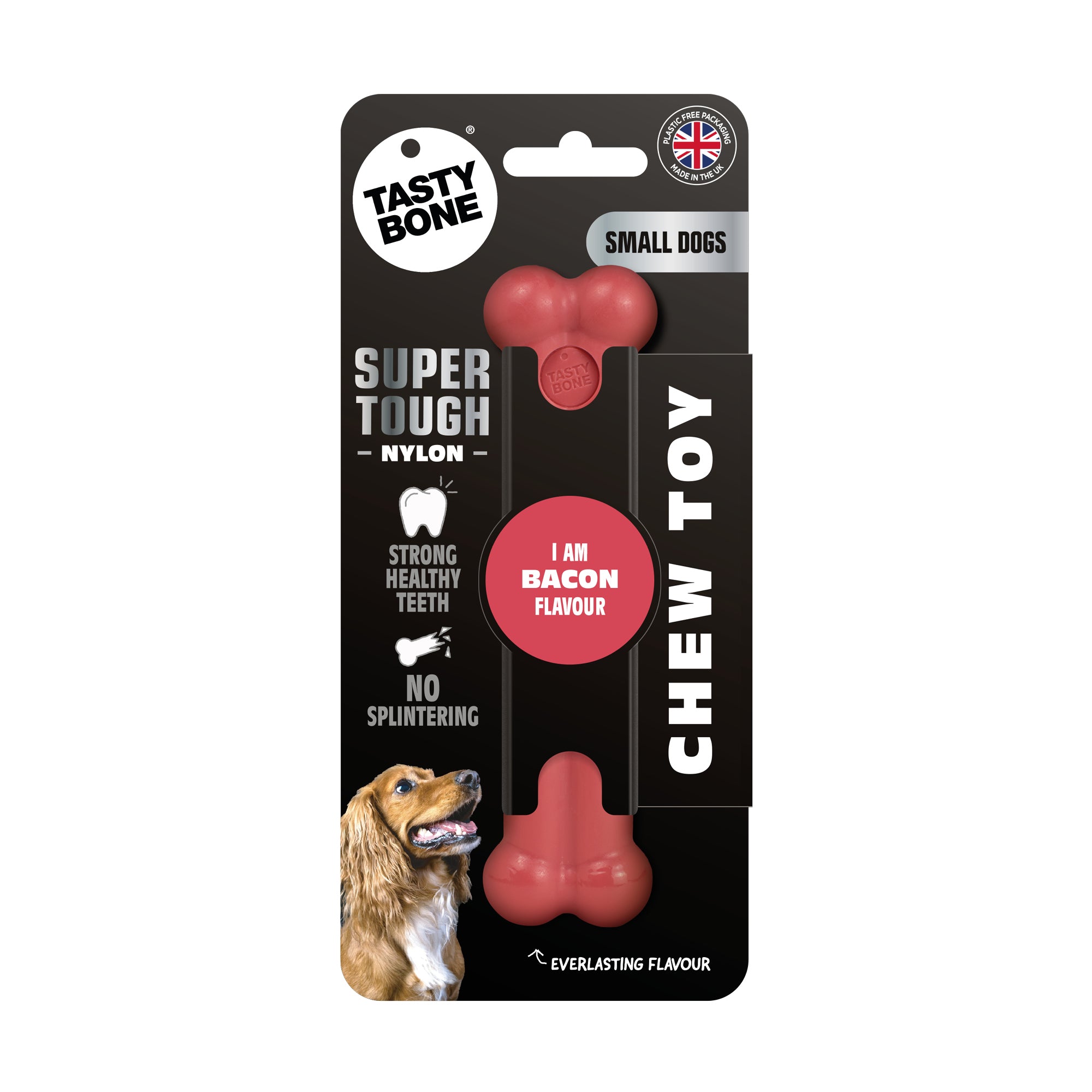 TastyBone Super Tough Nylon Dog Chews for Small/Medium Dogs 7 Flavours