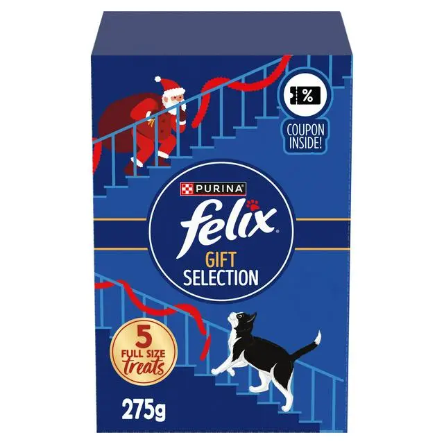 Felix Cat Treats Christmas Gift Box 2026 275g