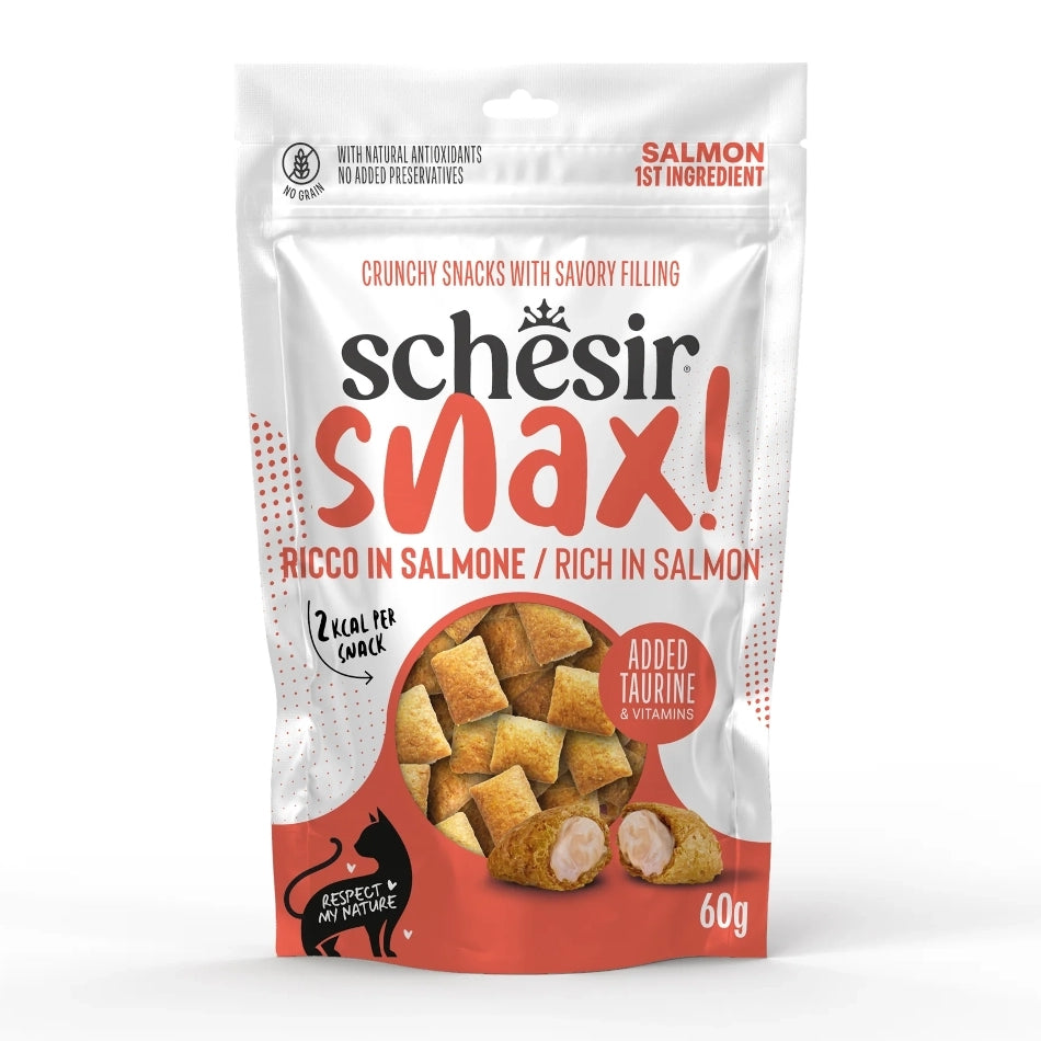 Schesir Snax! Salmon Pillows Pouch 60g