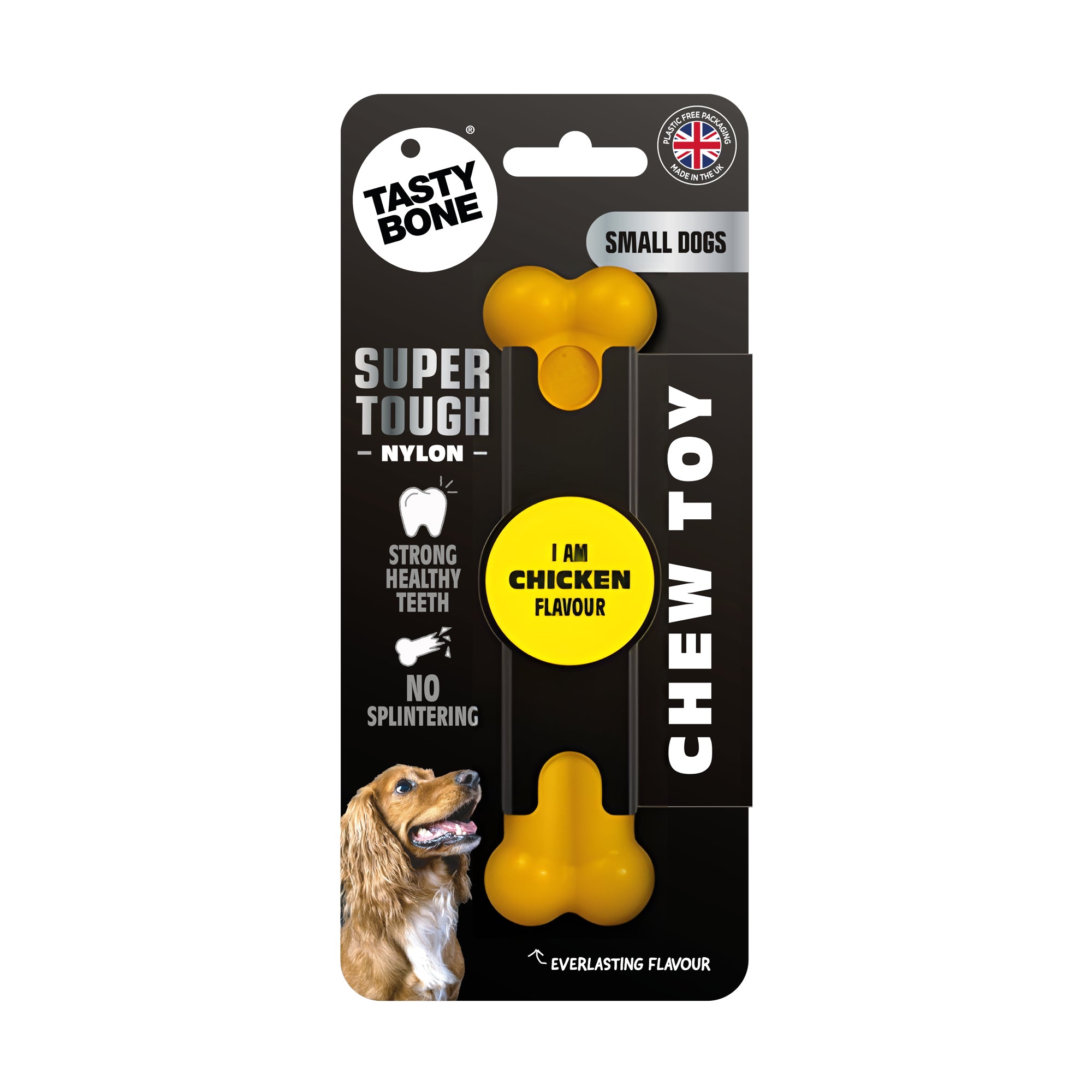 TastyBone Super Tough Nylon Dog Chews for Small/Medium Dogs 7 Flavours