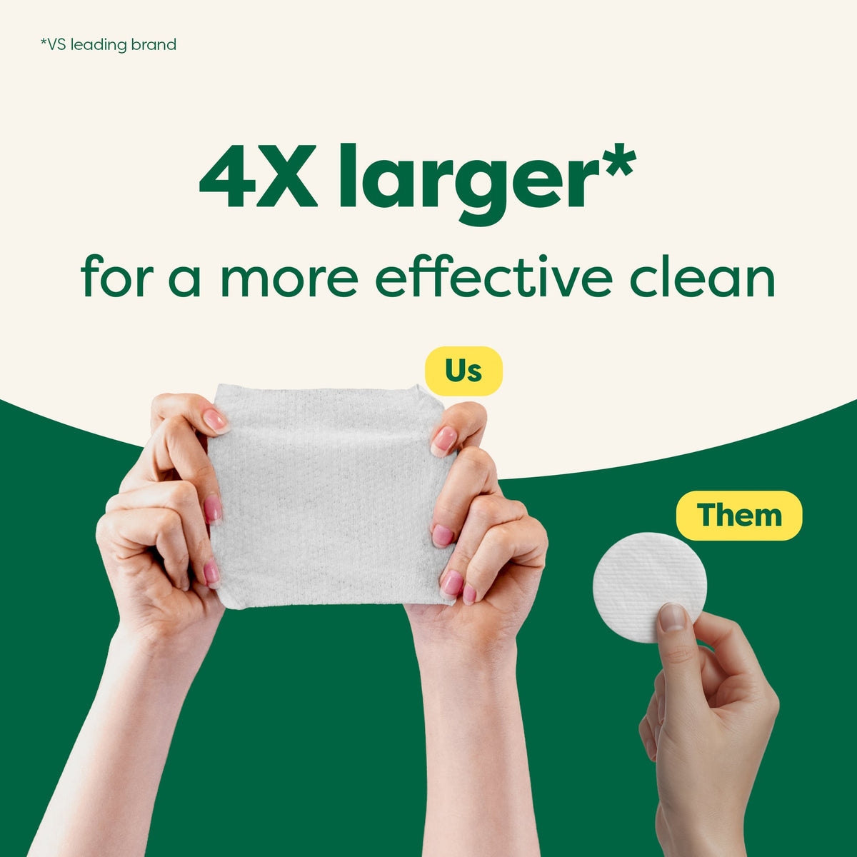 Earth Rated Dog Ear Wipes – Wild Oat Scent – 70 Pack
