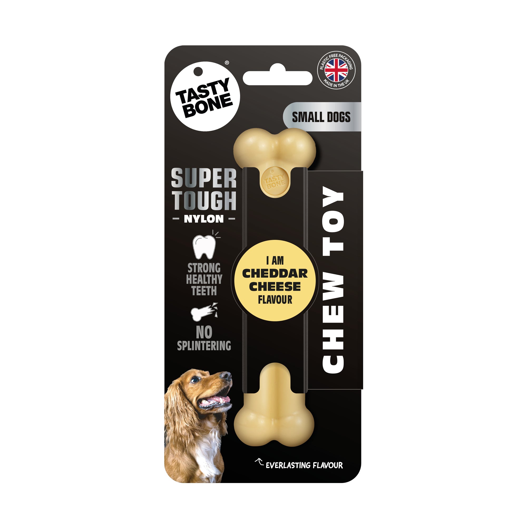 TastyBone Super Tough Nylon Dog Chews for Small/Medium Dogs 7 Flavours