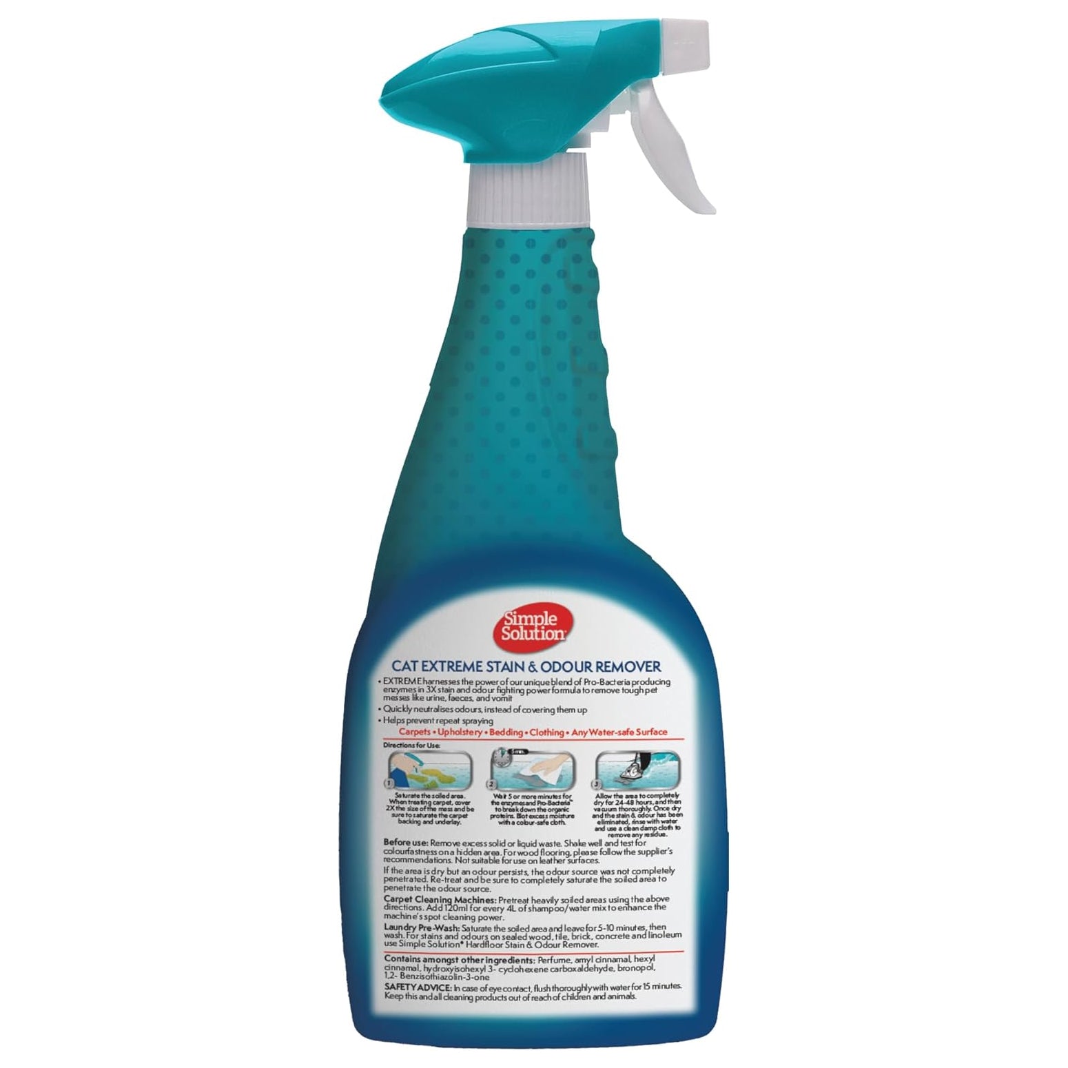 Simple Solution Extreme Stain & Odour Remover for Cats 500ml