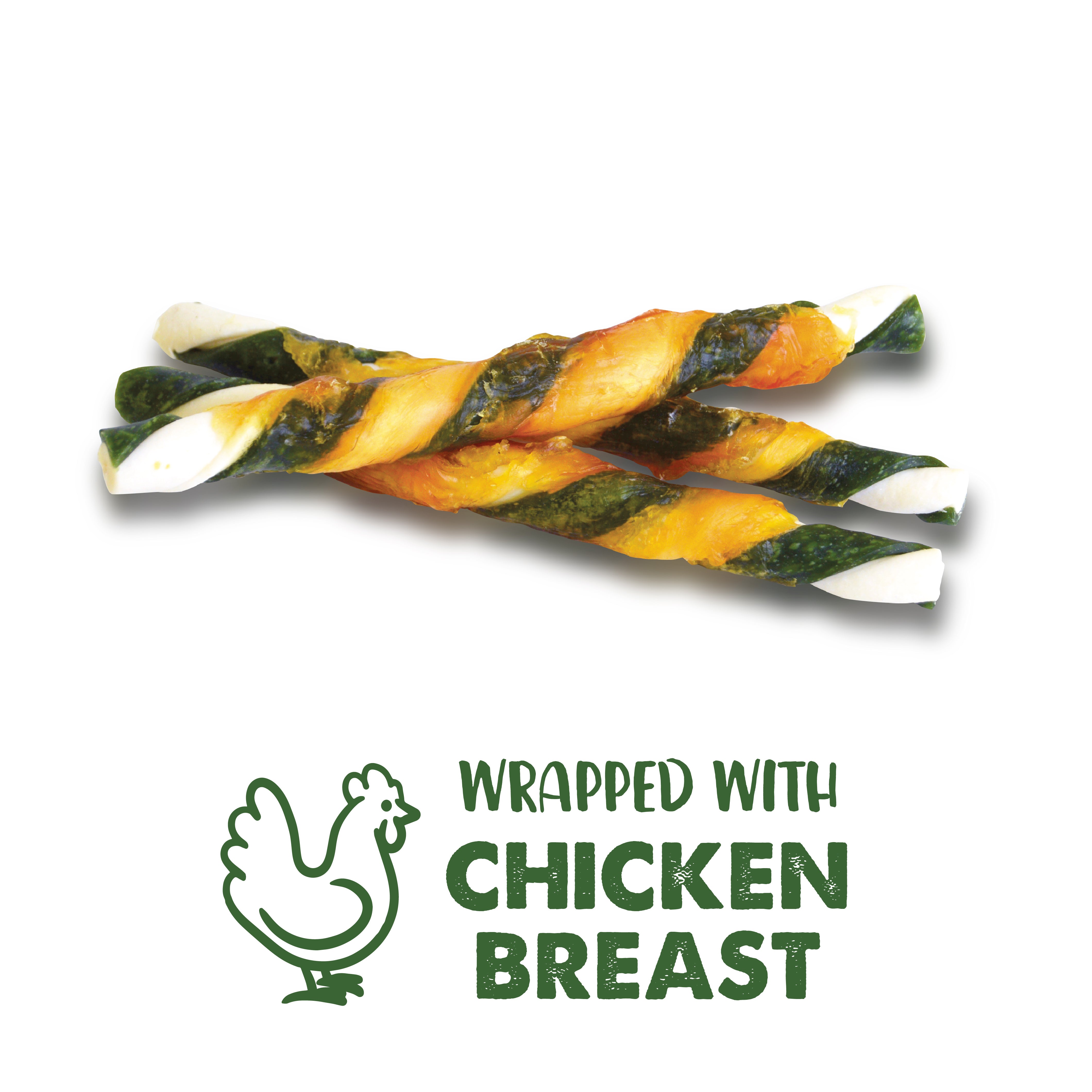 Zeus Better Bones Lamb Twists Wrapped with Chicken 27pk