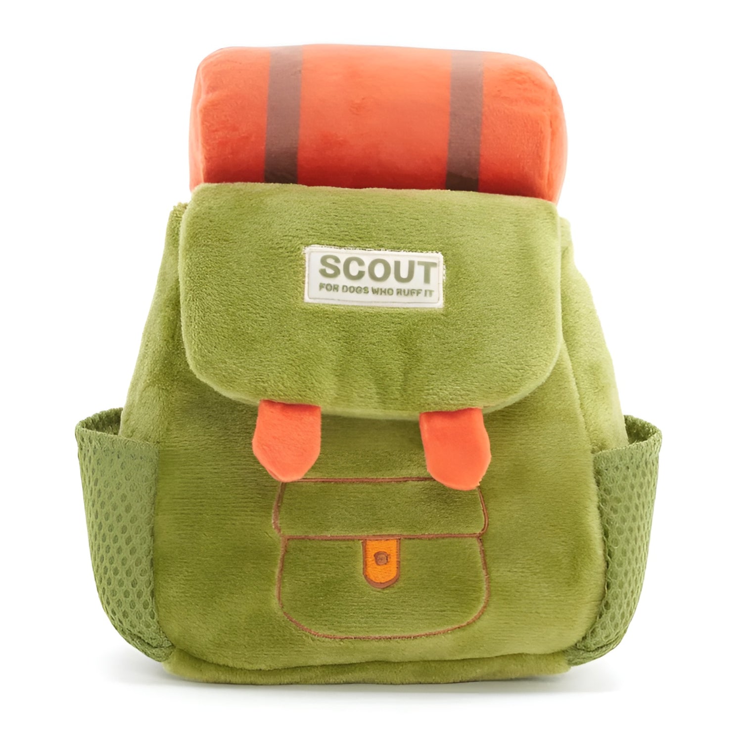 BARK Rowdy Ruckus Rucksack Grrreat Outdoors Dog Toy