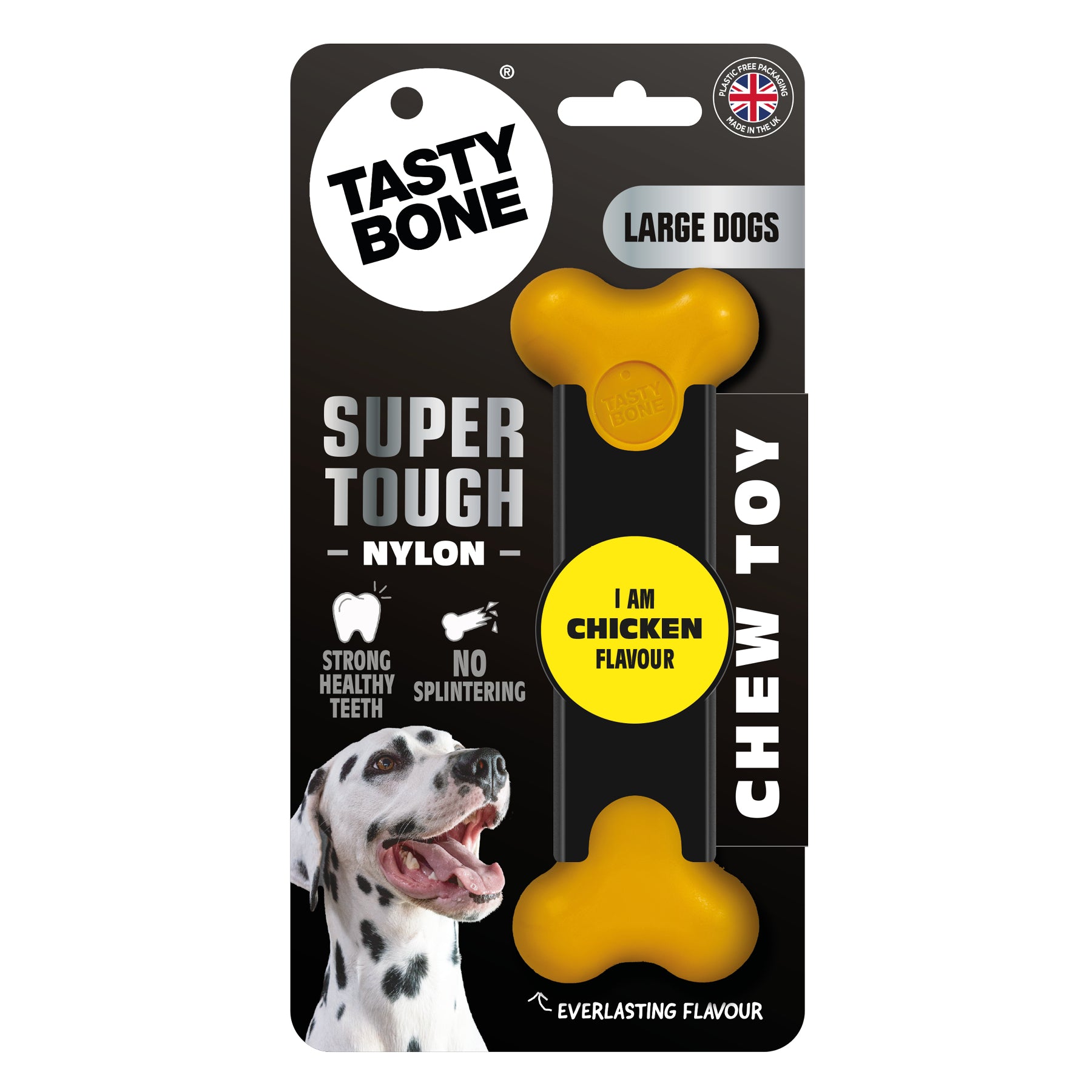 TastyBone Super Tough Nylon Dog Chews for Large Dogs 7 Flavours