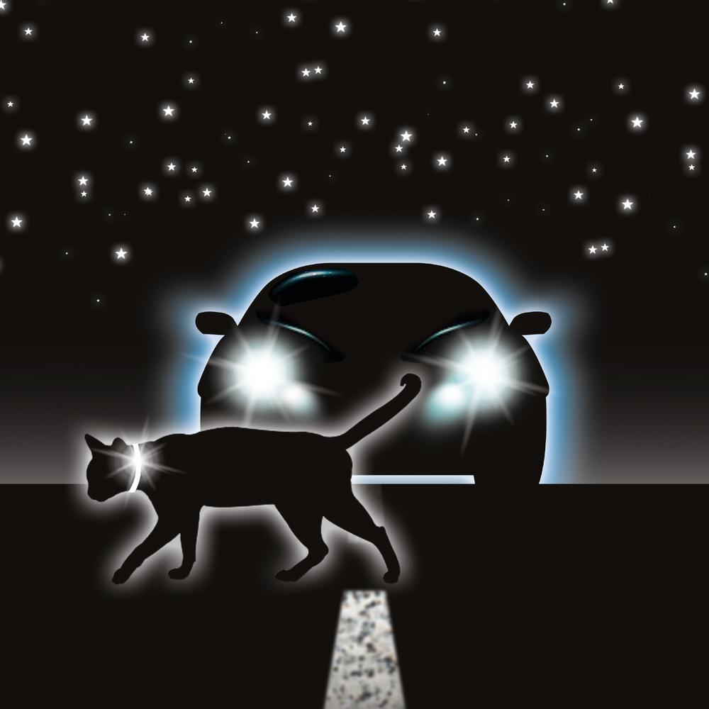 Beaphar Soft Cat Flea Collar Reflective Yellow