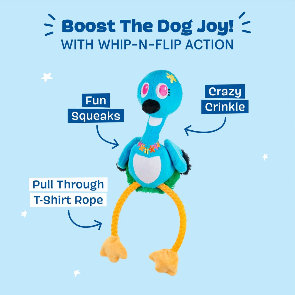 BARK Ani The Nene Goose Plush Dog Toy