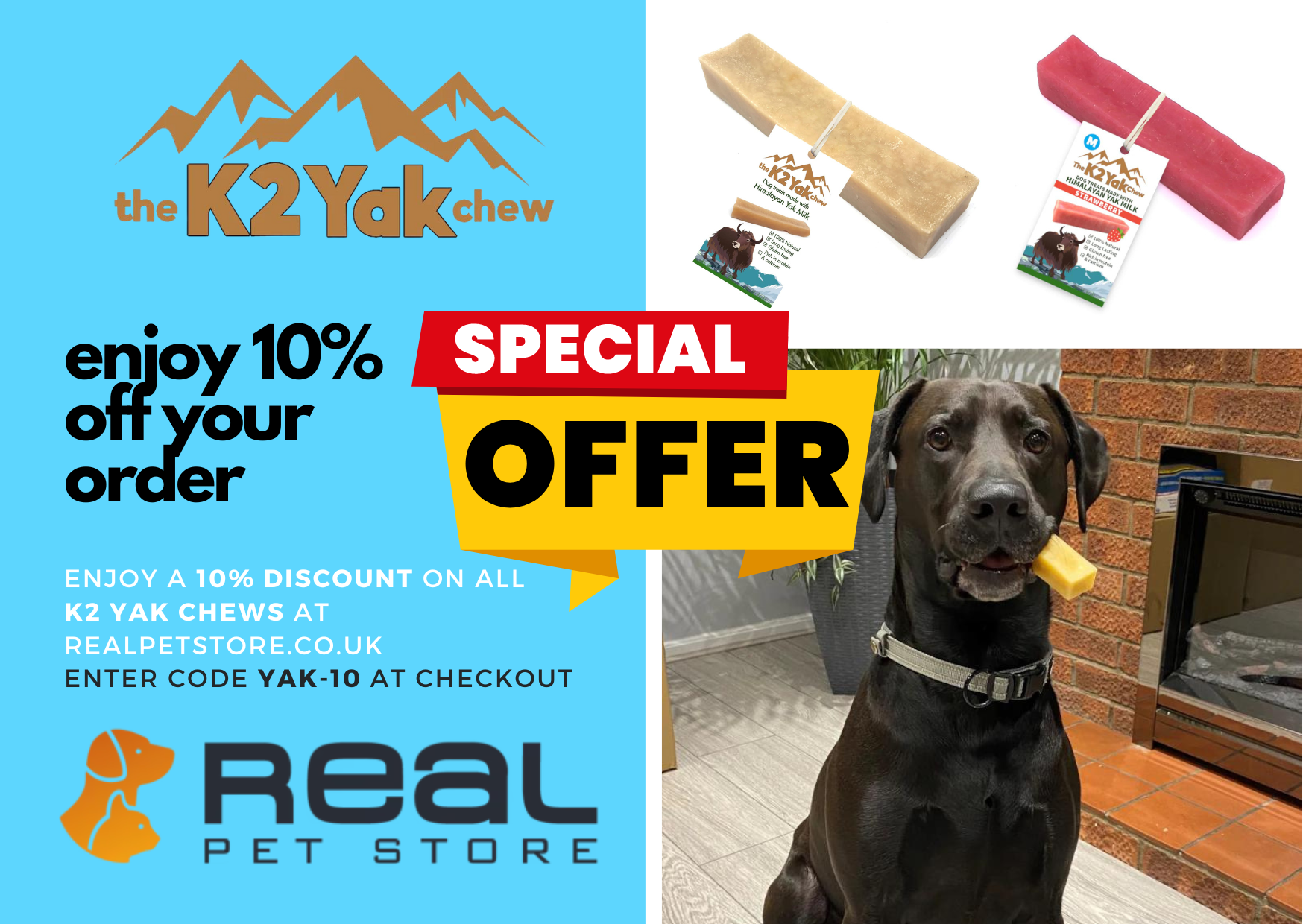 K2 Yak Chews Special Offer! 10% Discount Code!