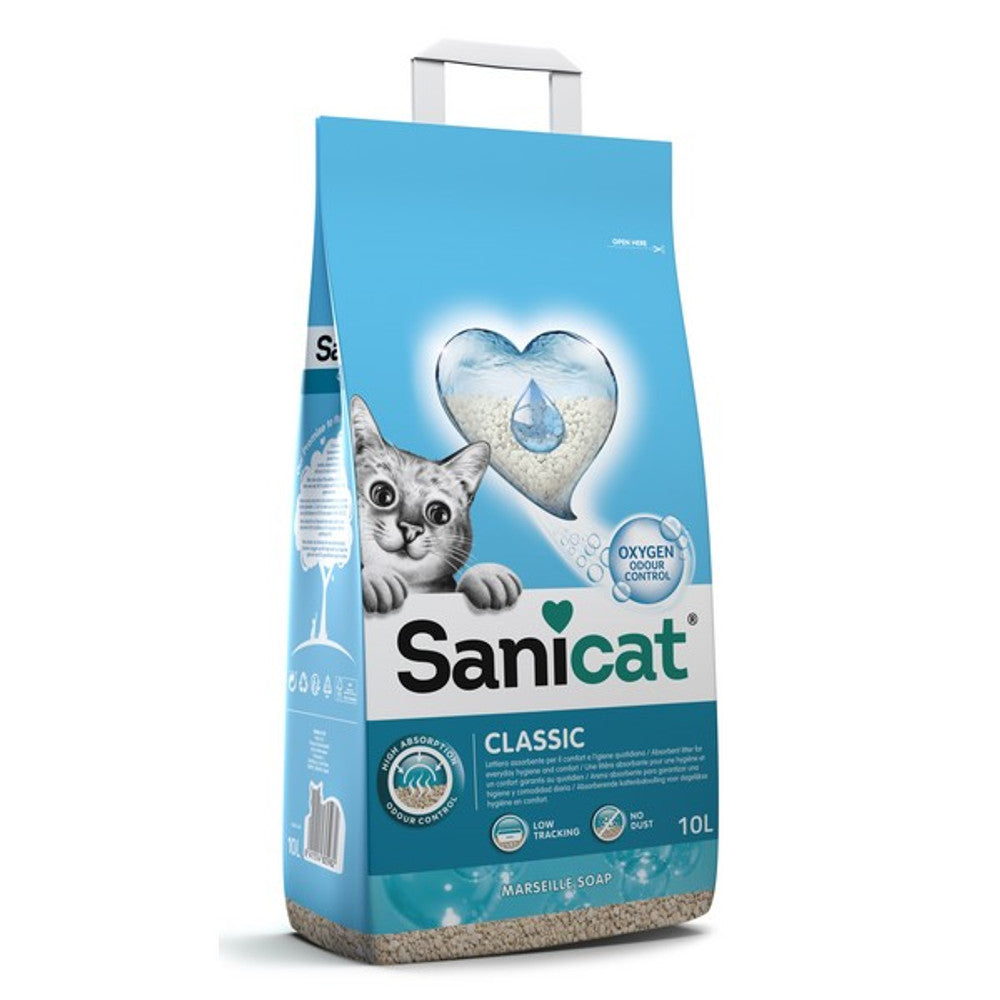 Sanicat Cat Litter Classic Marsella Soap 10L