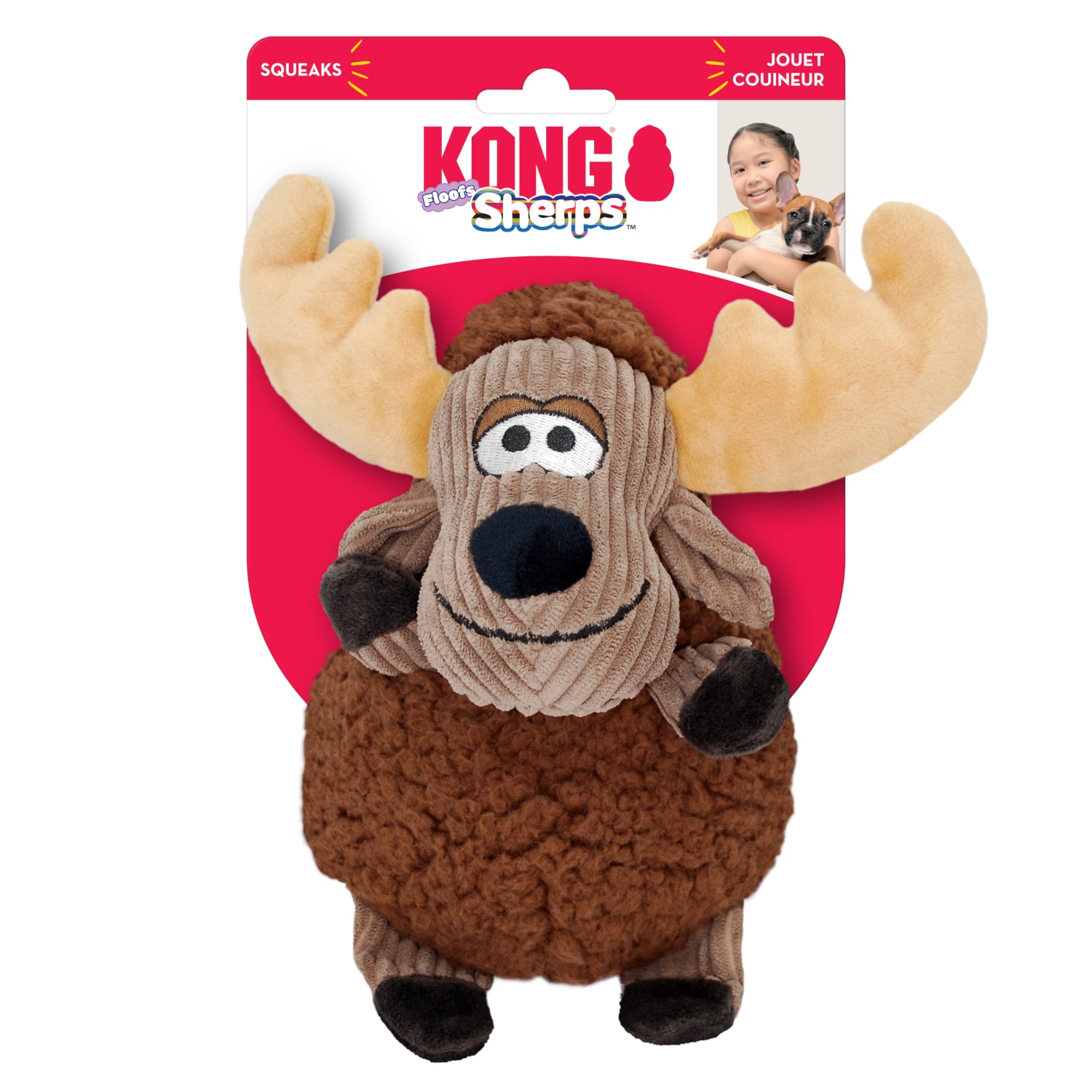 KONG Sherps Floofs Moose