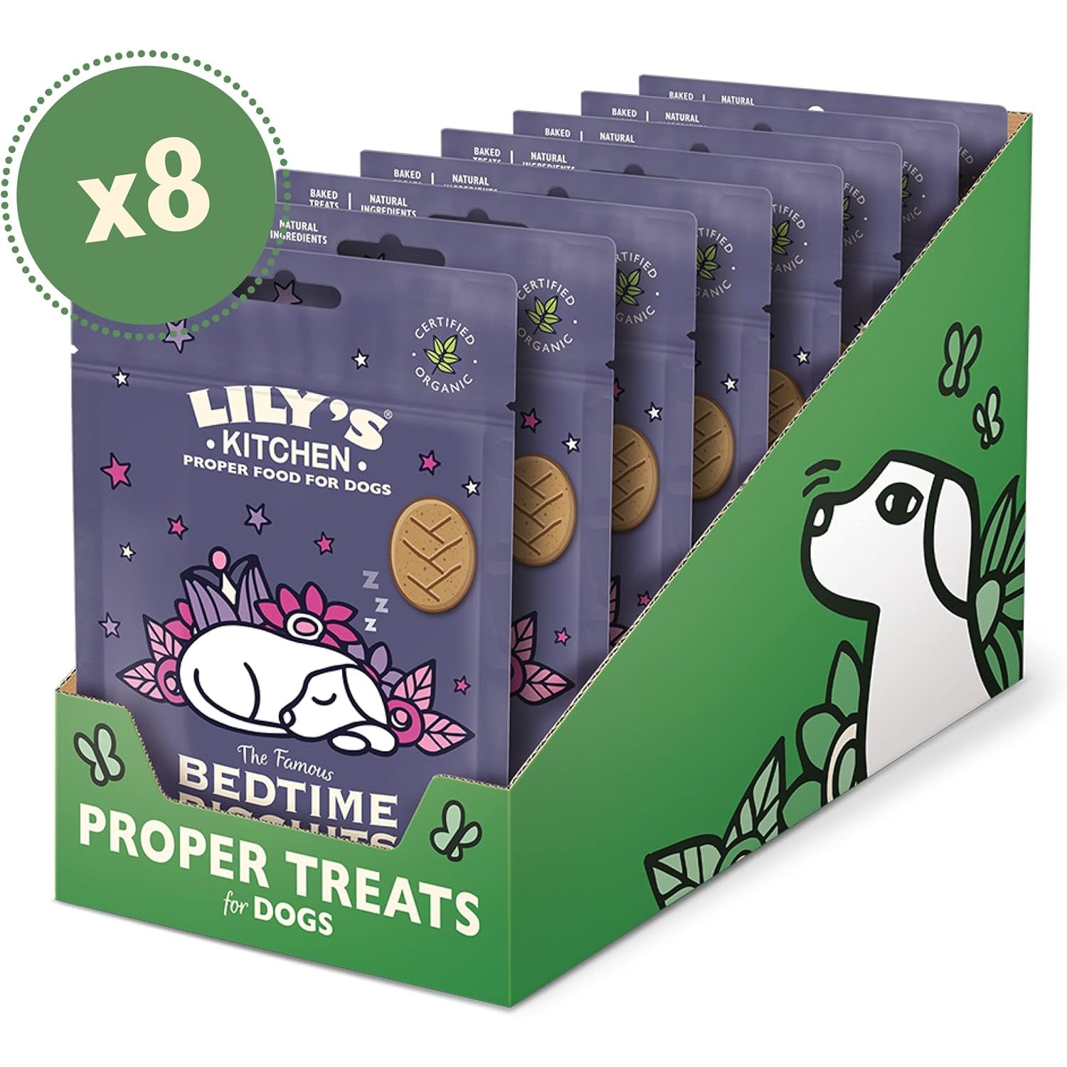 Lily's Kitchen Organic Bedtime Biscuits Dog Treats