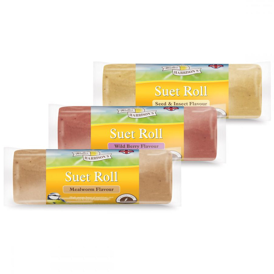 Walter Harrisons Suet Rolls 500g 3 Flavours