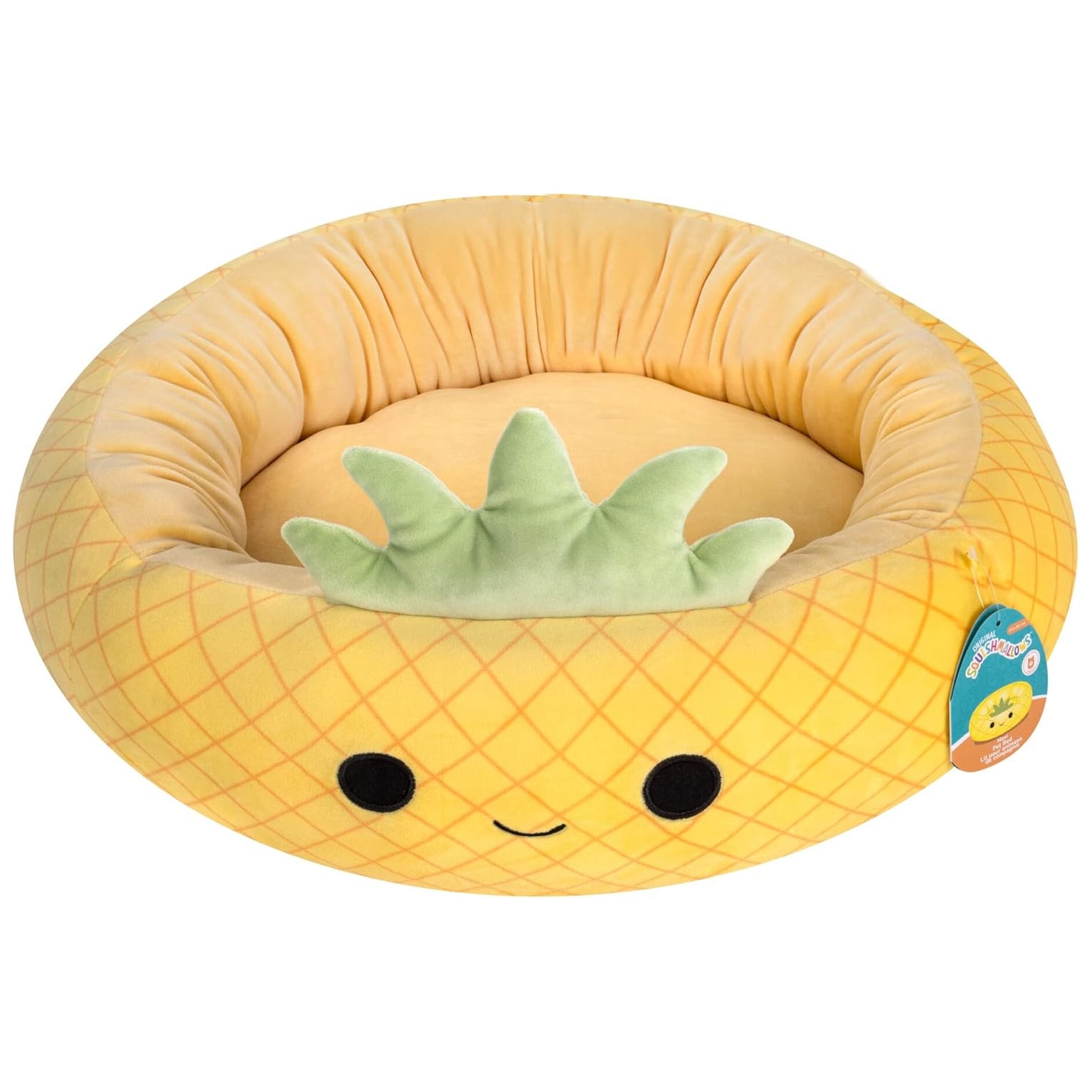 Squishmallows Pet Beds Maui the Pineapple 3 Sizes