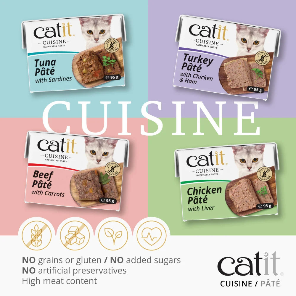 Catit Cuisine Pate Variety 12 Pack