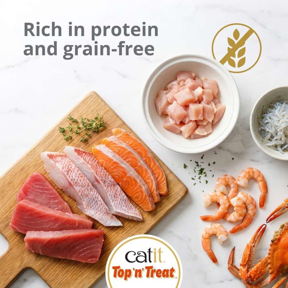 Catit Top n Treat Chicken Variety 24x60g