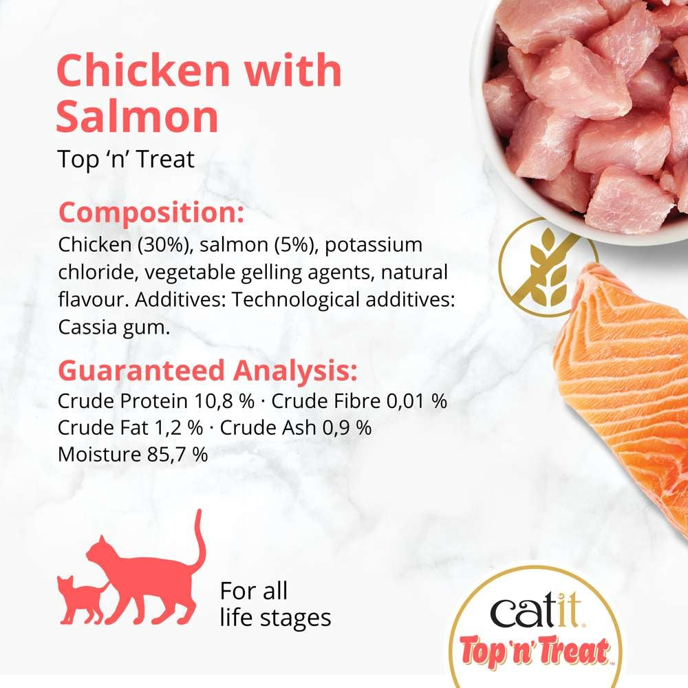 Catit Top n Treat Chicken Variety 24x60g