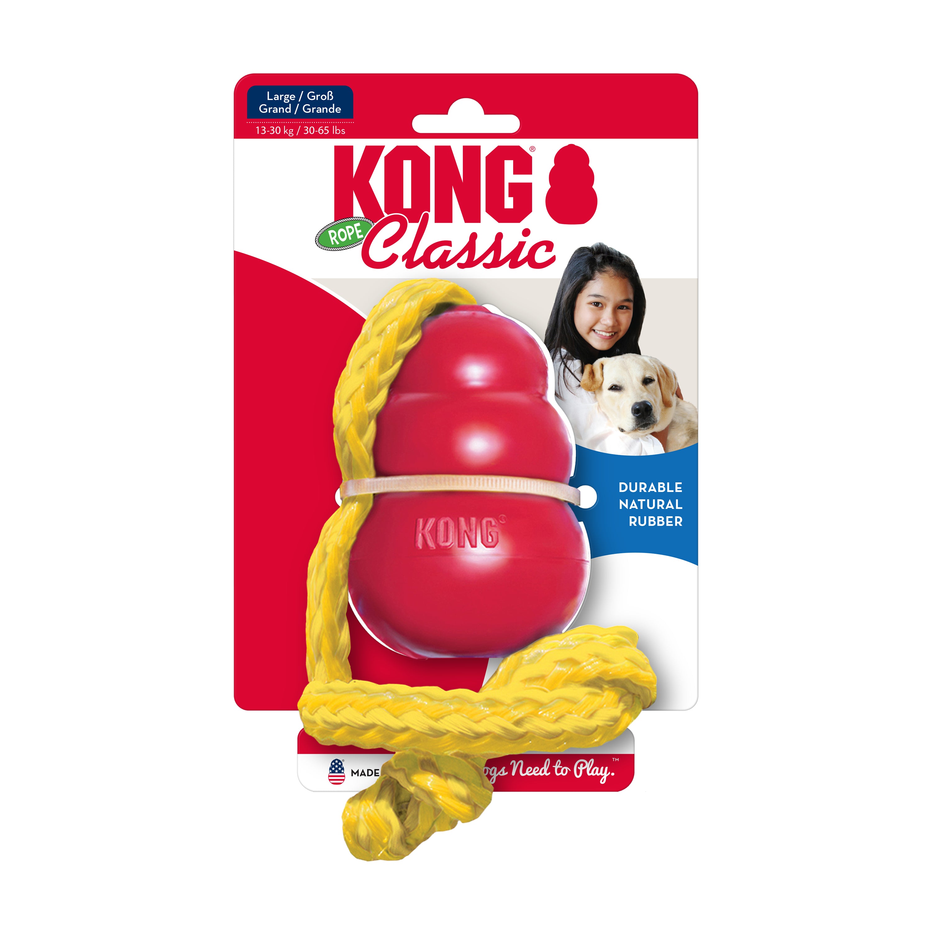 KONG Classic with Rope