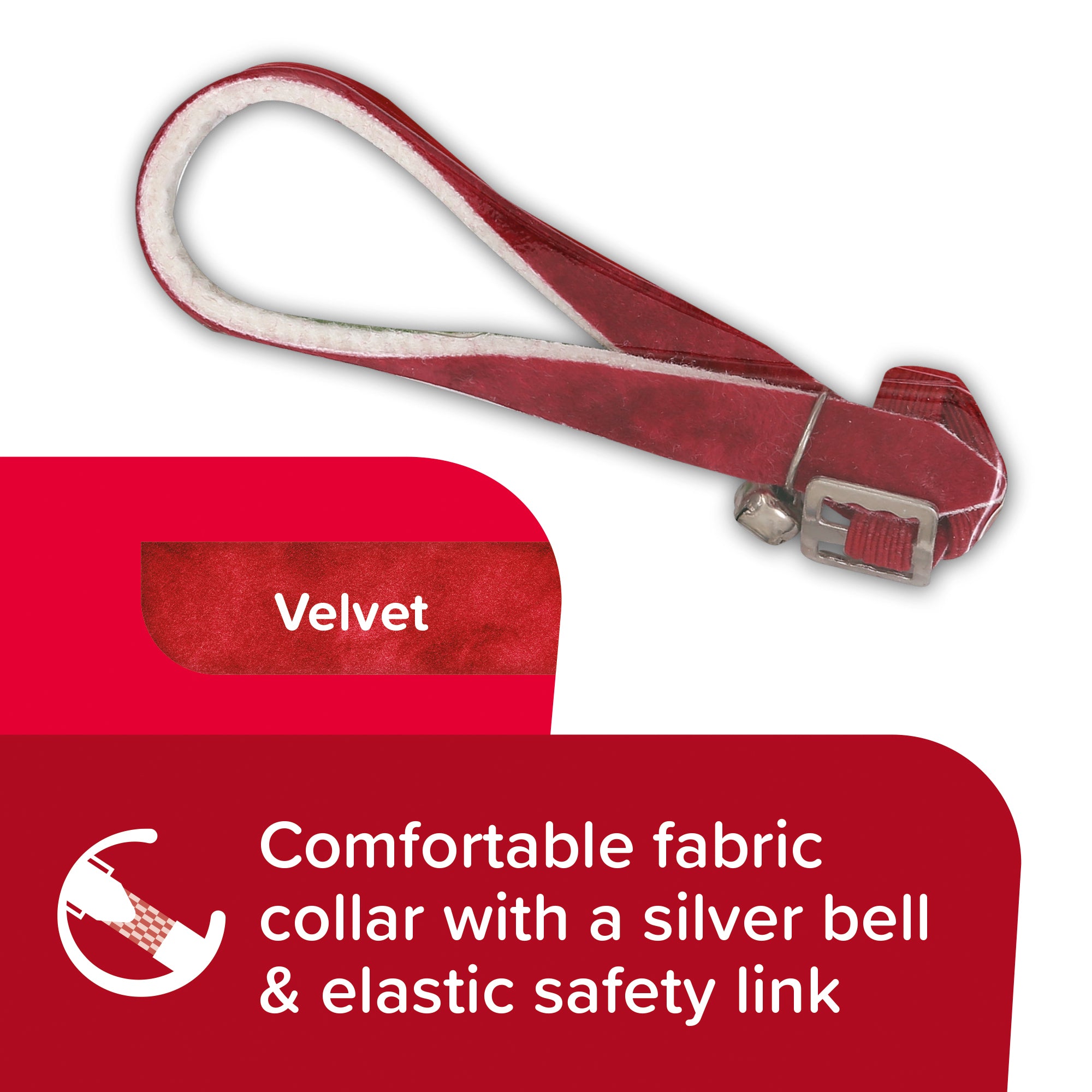 Beaphar Cat Collar Kills & Prevents Fleas Velvet