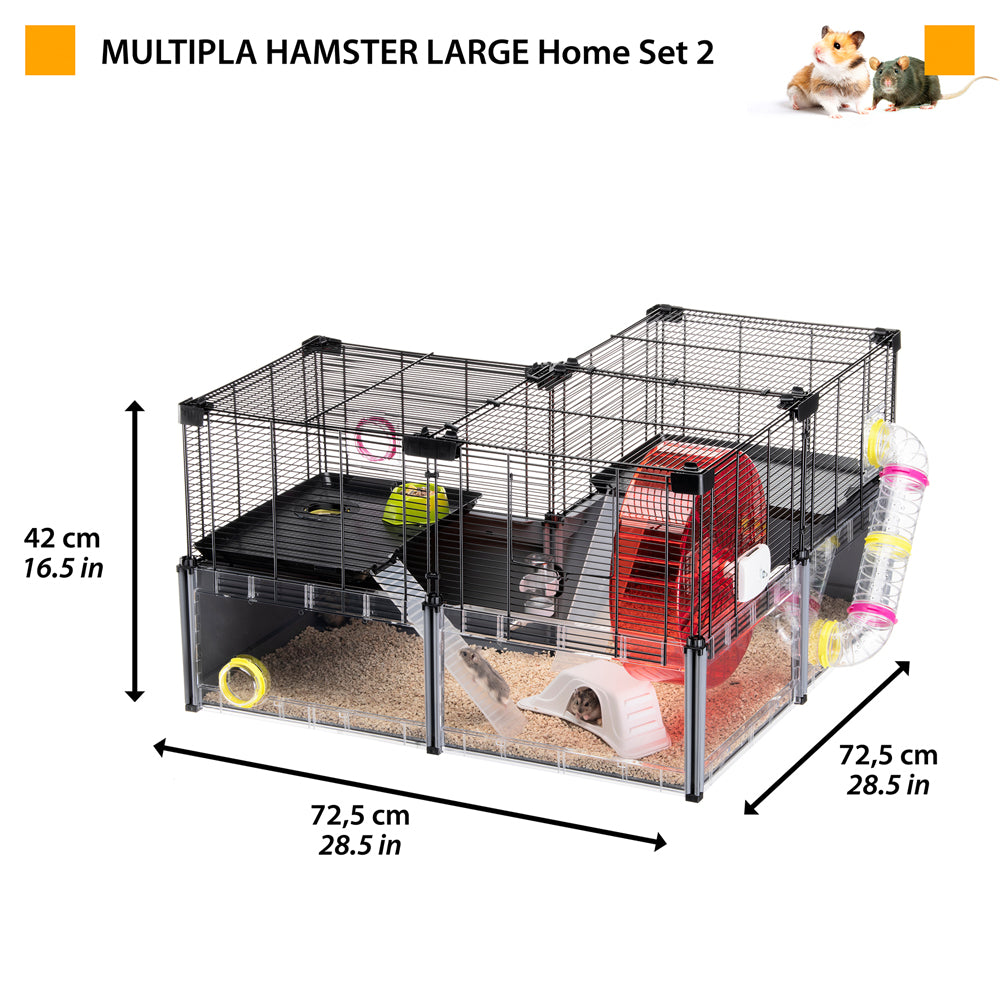 Ferplast Multipla Large Hamster Cage with Accessories