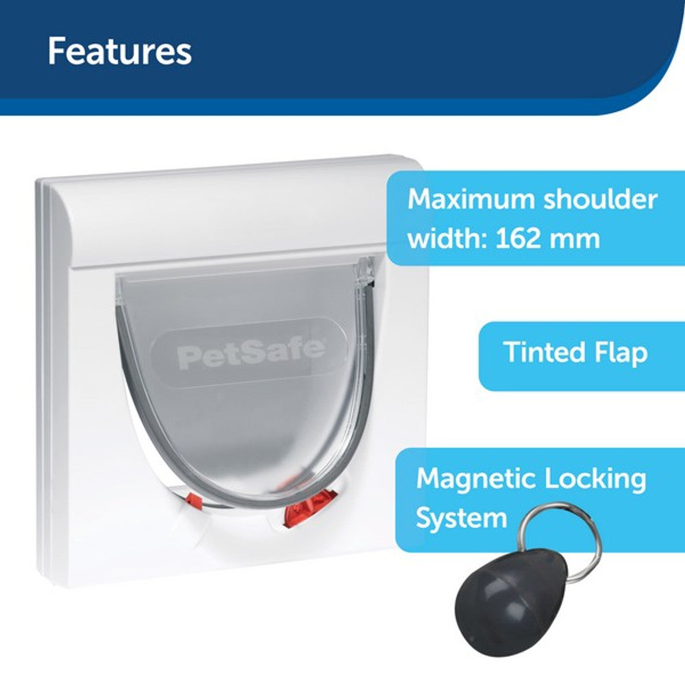 PetSafe Staywell Magnetic 4 Way Locking Classic Cat Flap