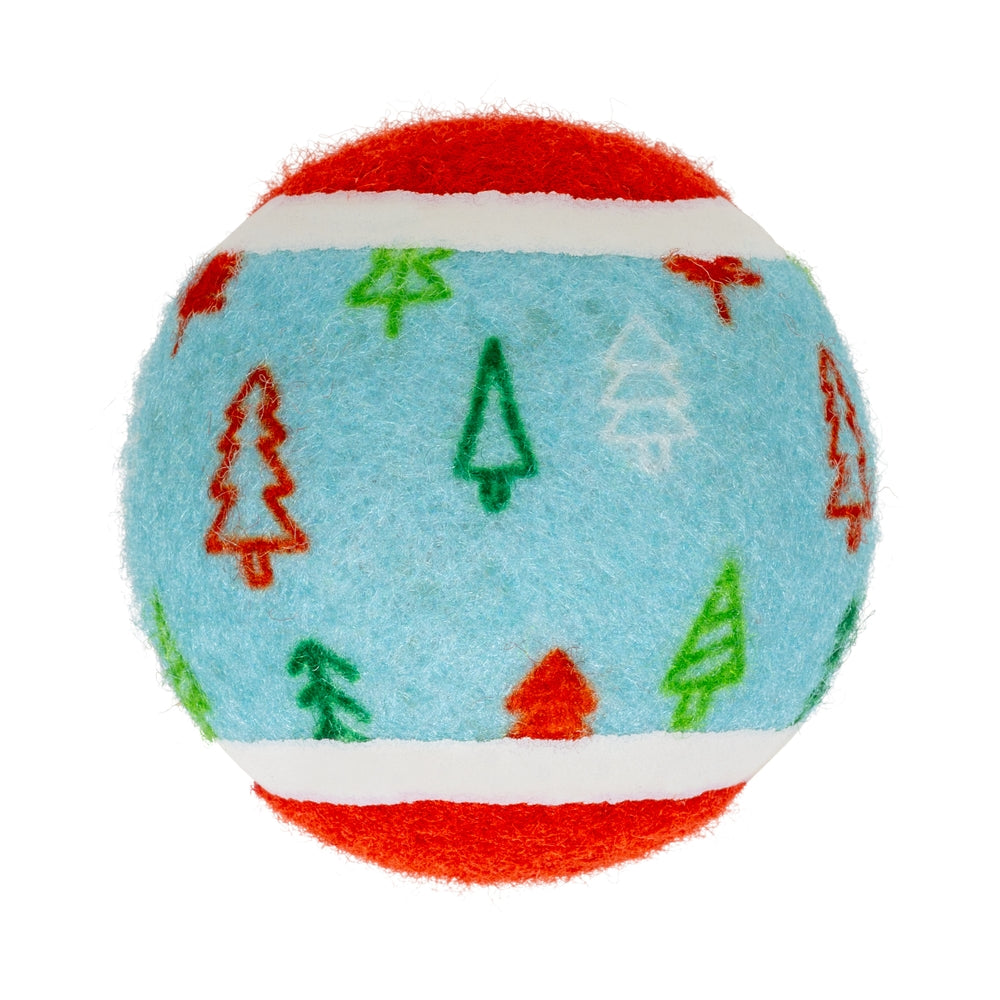 KONG Holiday SqueakAir Balls 6pk – 2026 Design