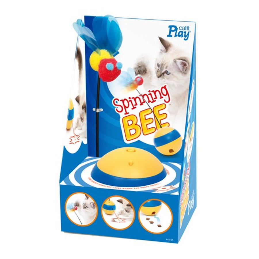 Catit Play Spinning Bee Cat Toy