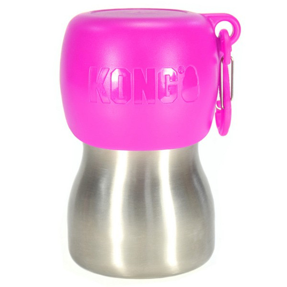 KONG H2O Stainless Steel Dog Water Bottle 280ml 4 Colours