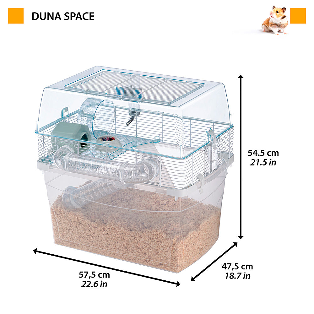 Ferplast Duna Space Hamster Cage with Accessories