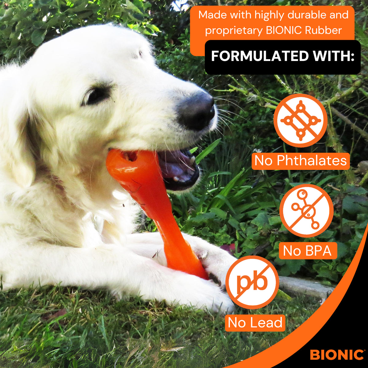 BIONIC Urban Stick Dog Toy 3 Sizes