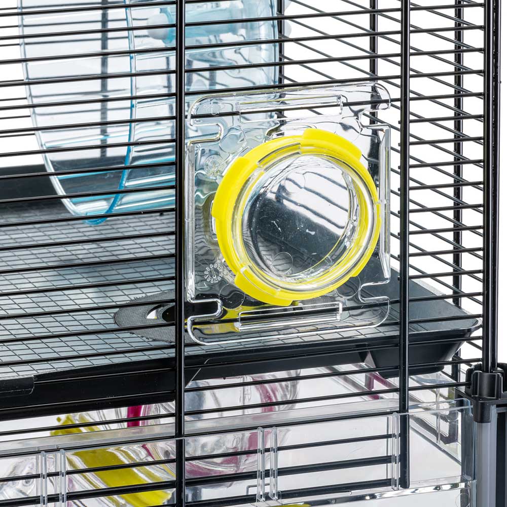 Ferplast Multipla Hamster Crystal Cage with Accessories