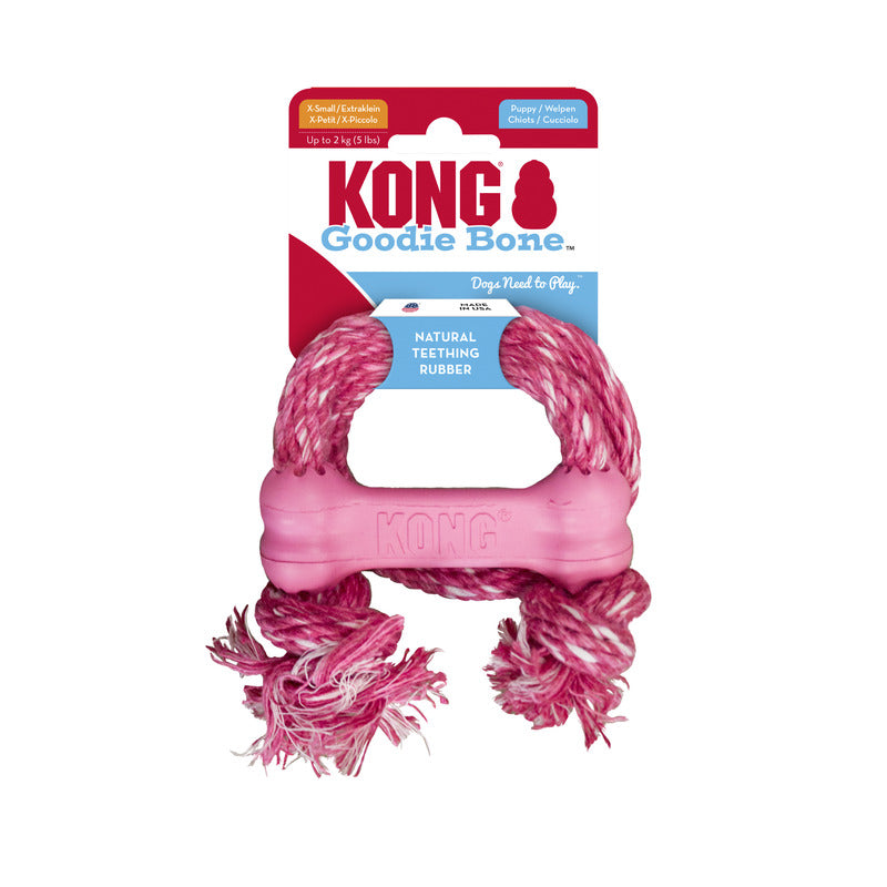 KONG Puppy Goodie Bone w/Rope