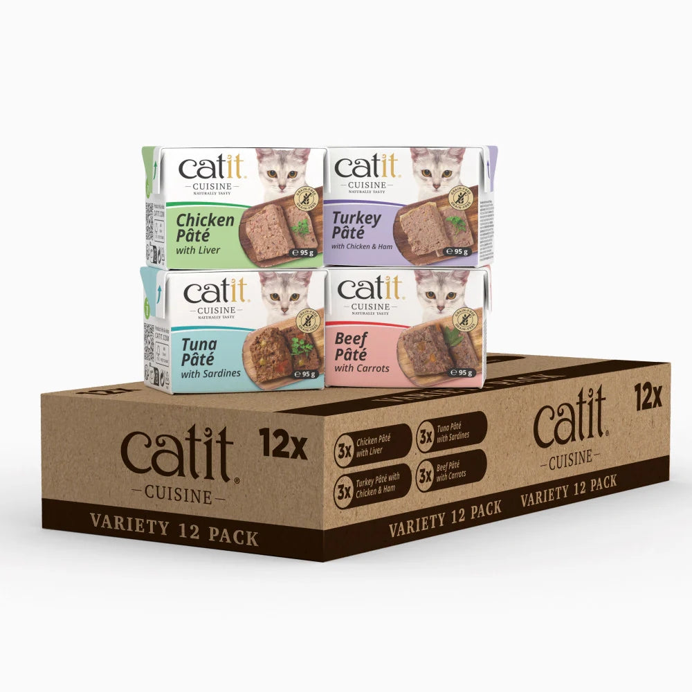 Catit Cuisine Pate Variety 12 Pack