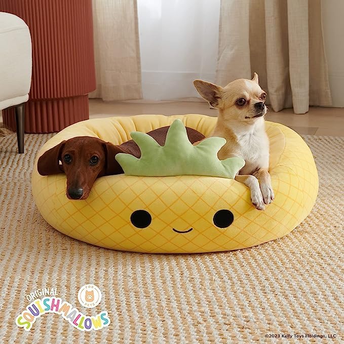 Squishmallows Pet Beds Maui the Pineapple 3 Sizes