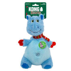 KONG Holiday Knots Belly Hippo Blue