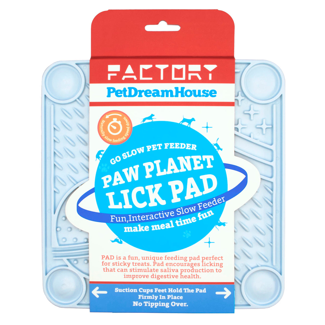 The PAW Planet Lick Mat 3 Colours