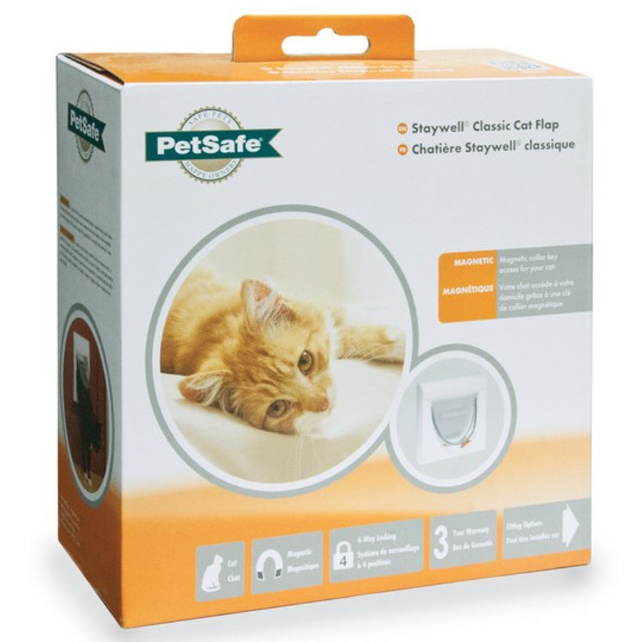 PetSafe Staywell Magnetic 4 Way Locking Classic Cat Flap