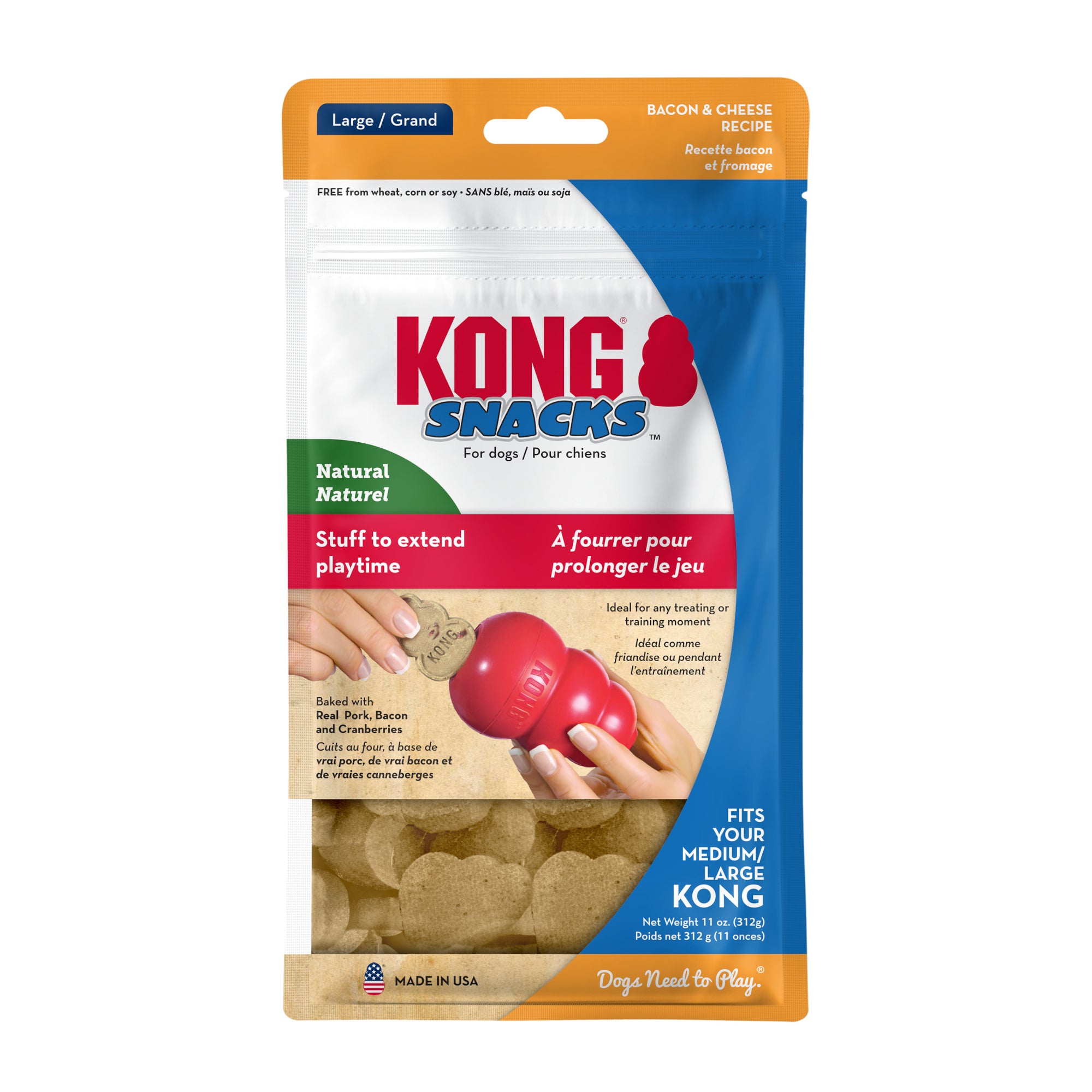 KONG Snacks Bacon & Cheese