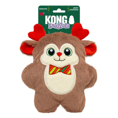 KONG Holiday Snuzzles Bow Tie Reindeer
