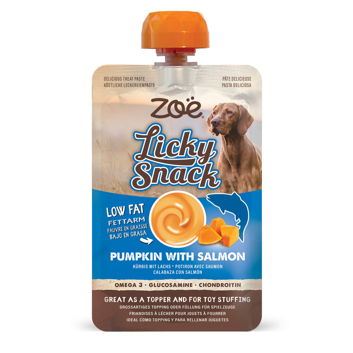 Zoë Licky Snack Pumpkin w Salmon 85g