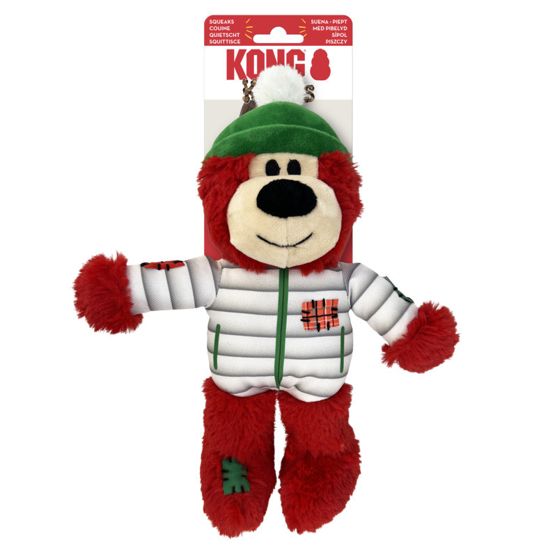 KONG Holiday Wild Knots Bear