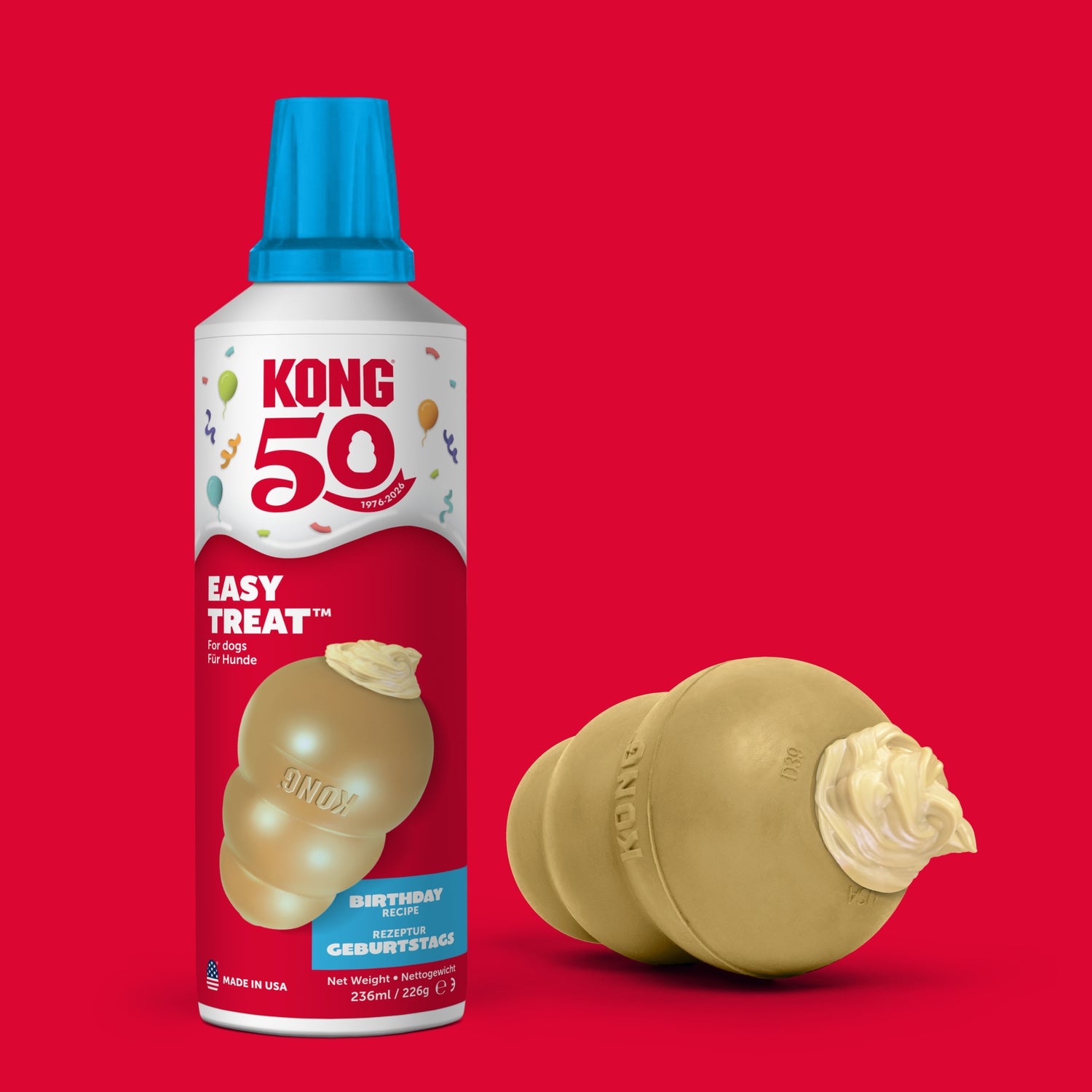 KONG Easy Treat Birthday Cake
