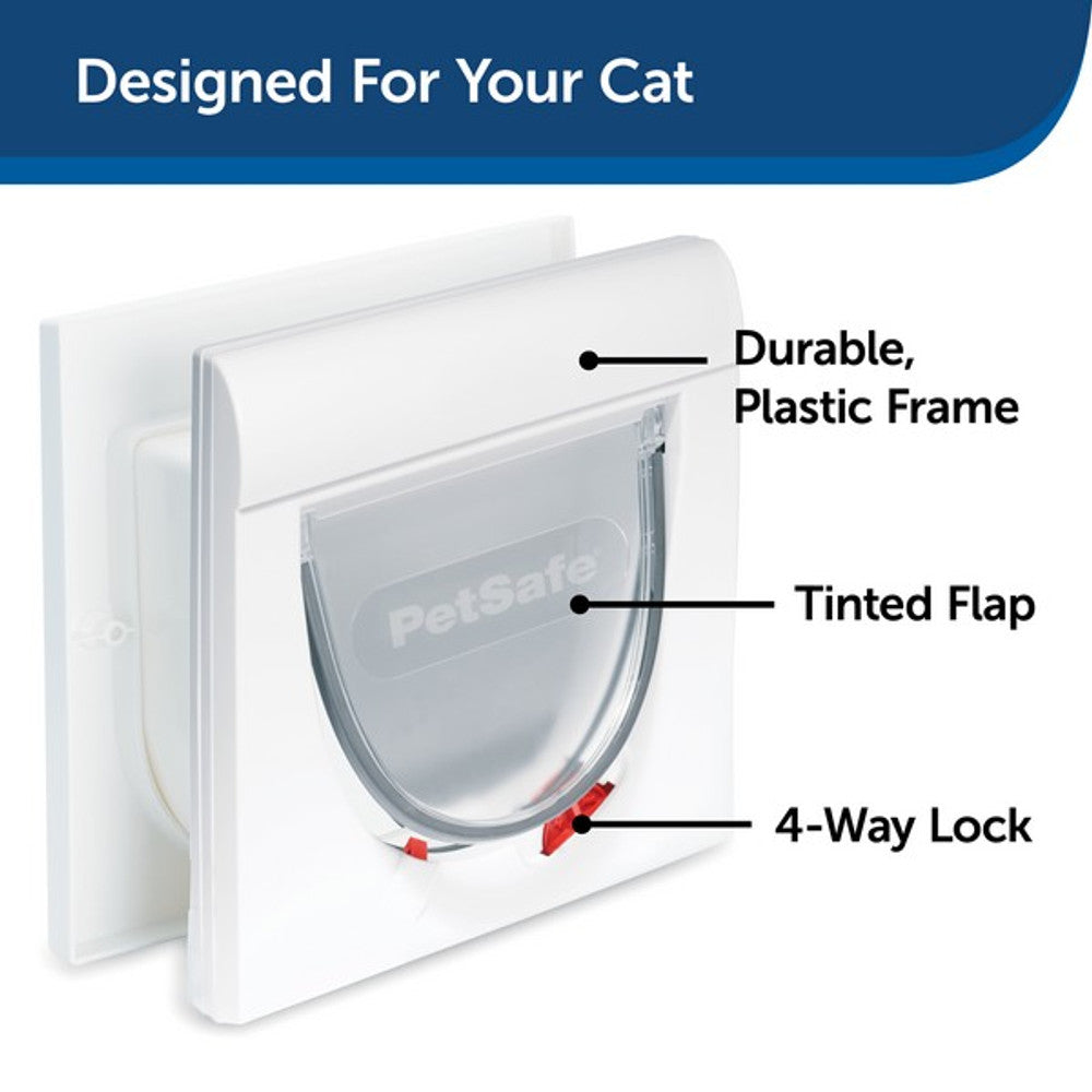 PetSafe Staywell Magnetic 4 Way Locking Classic Cat Flap