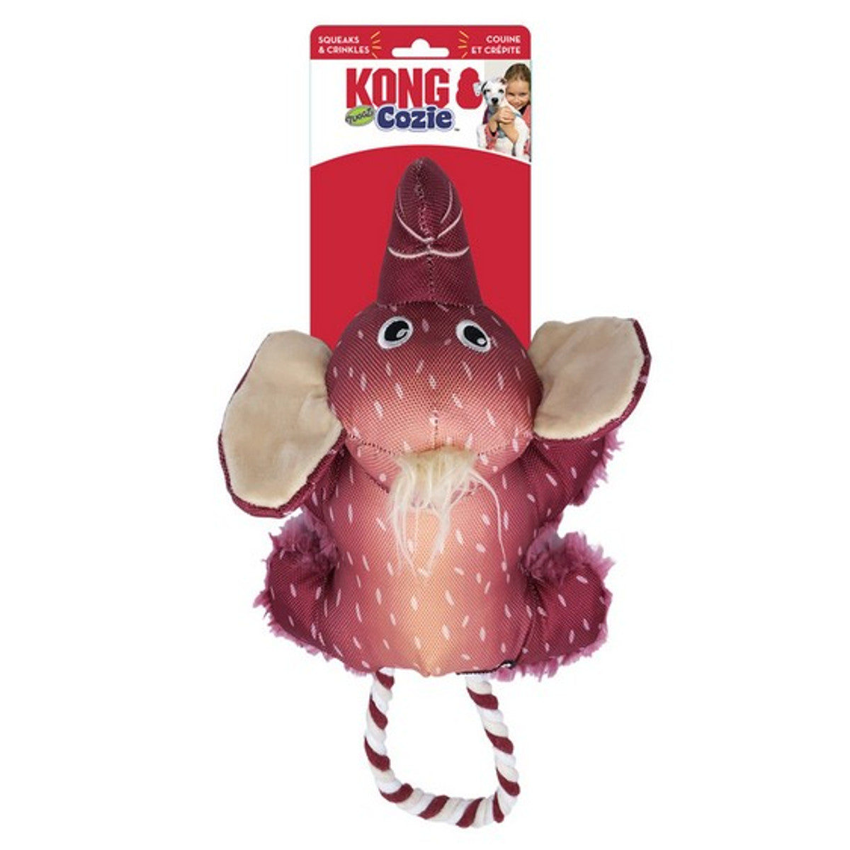 KONG Cozie Tuggz Elephant