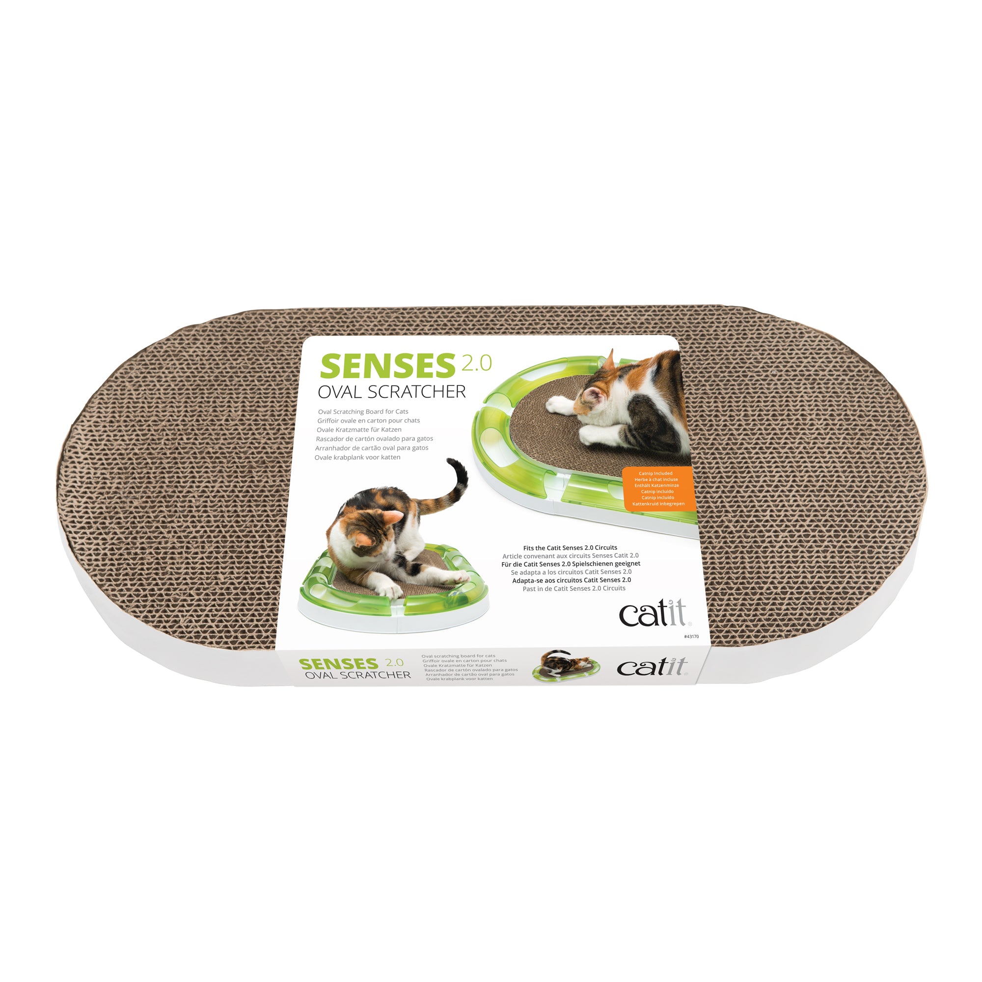 Catit Senses 2.0 Oval Scratching Board (fits in Catit circuits)