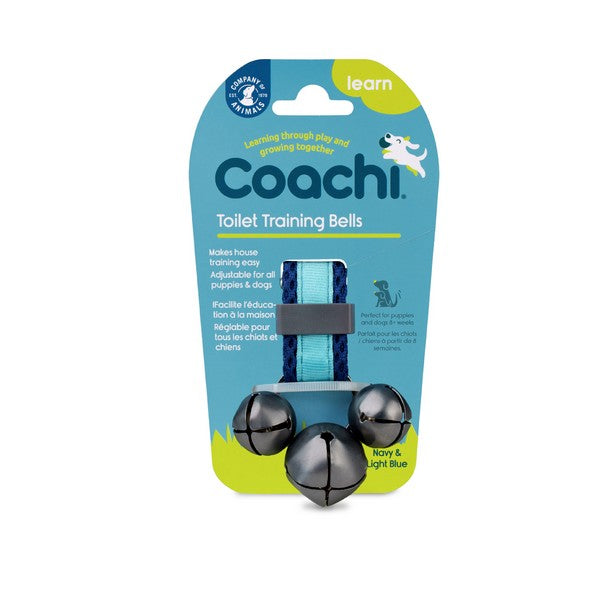 Coachi Toilet Training Bells Navy & Light Blue