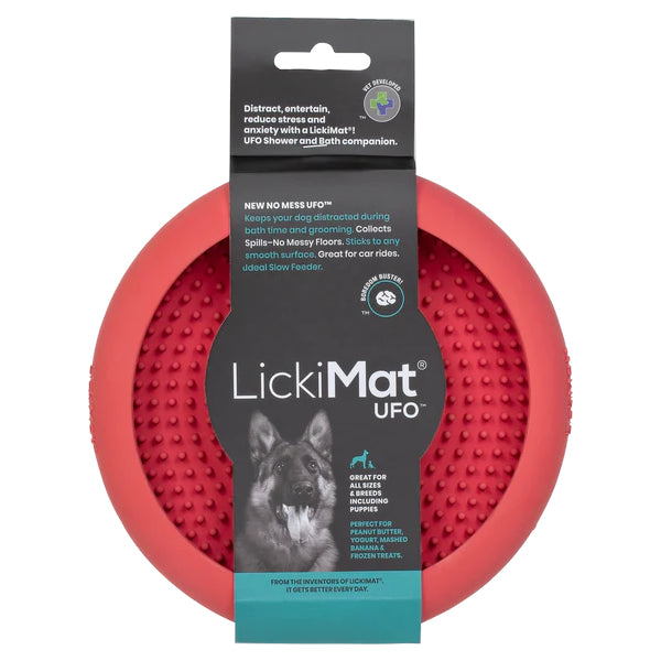 LickiMat Dog Lick Mats Slow Feeders UFO Bowl 4 Colours