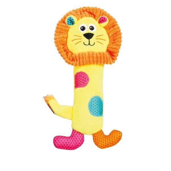 Pawise Vivid Life Plush Small Dog & Puppy Toy Stick Lion