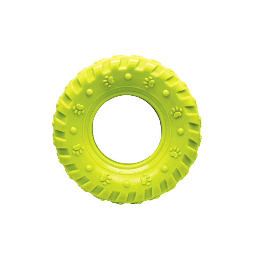 Grrrelli Rubber Tough Dog Toys Tyre Tires 3 Sizes